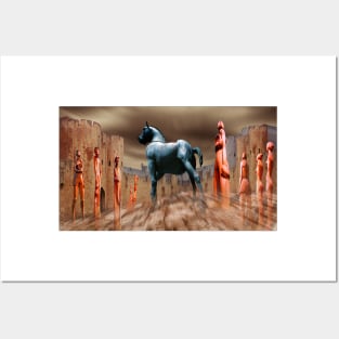 HORSE OF TROY - FACT OR LEGEND? Posters and Art